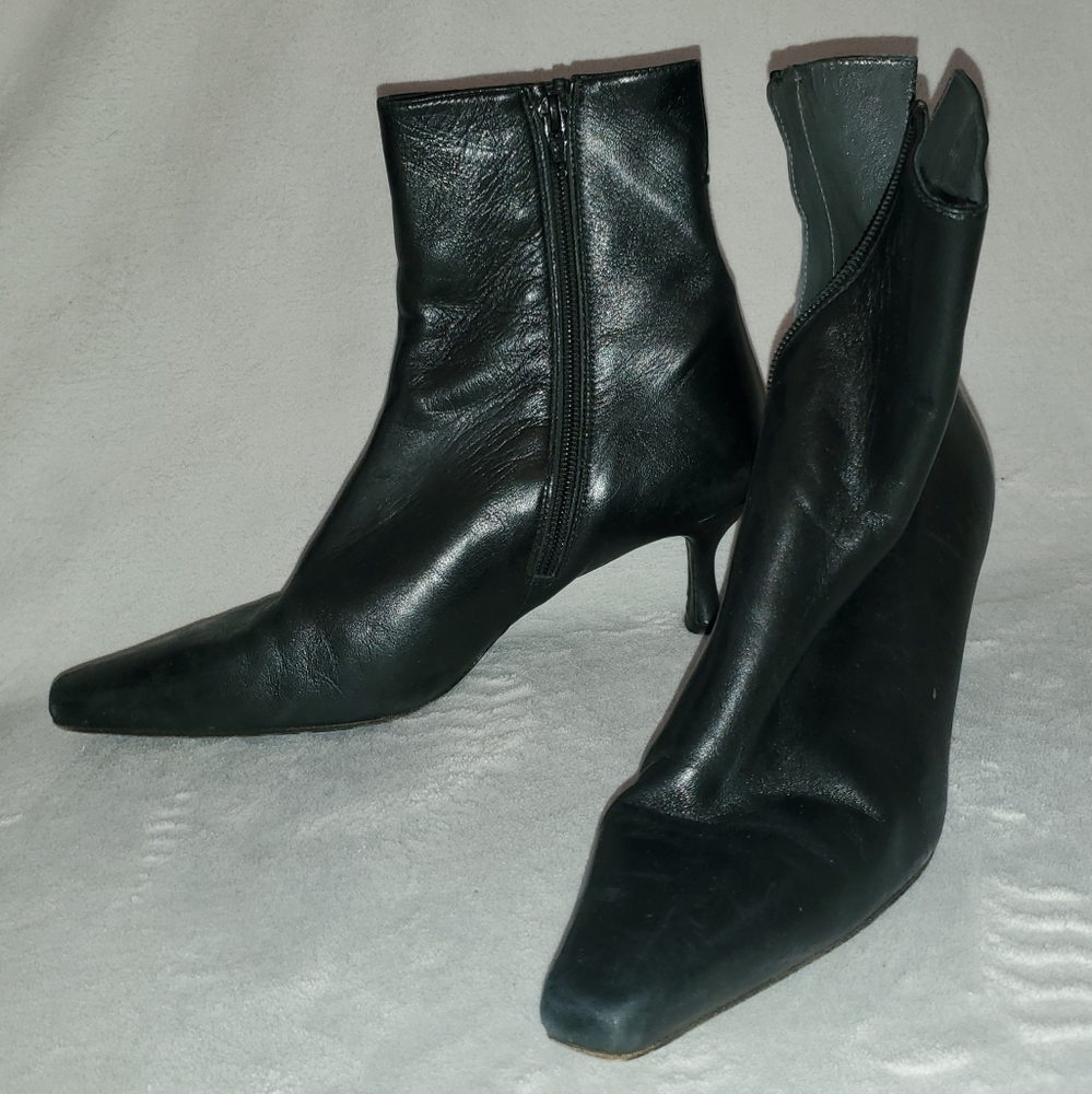 Stuart Weitzman Kitten Heel Booties